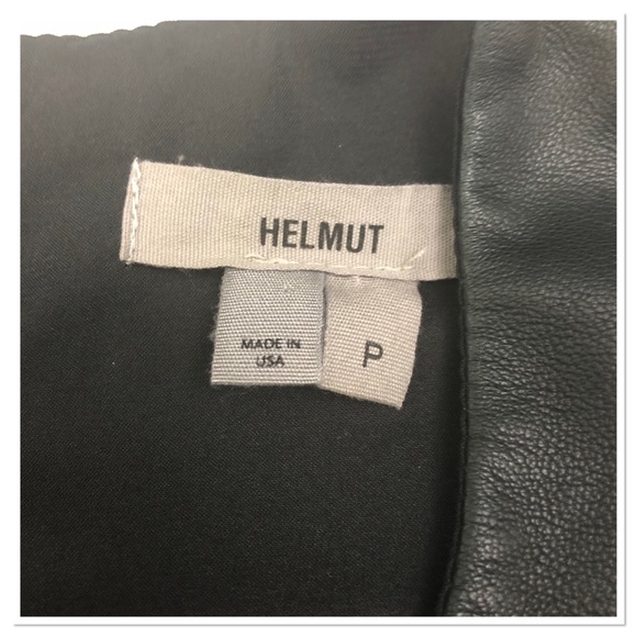 Helmut Lang Gala Knit and Leather Dress NYE - Picture 2 of 7